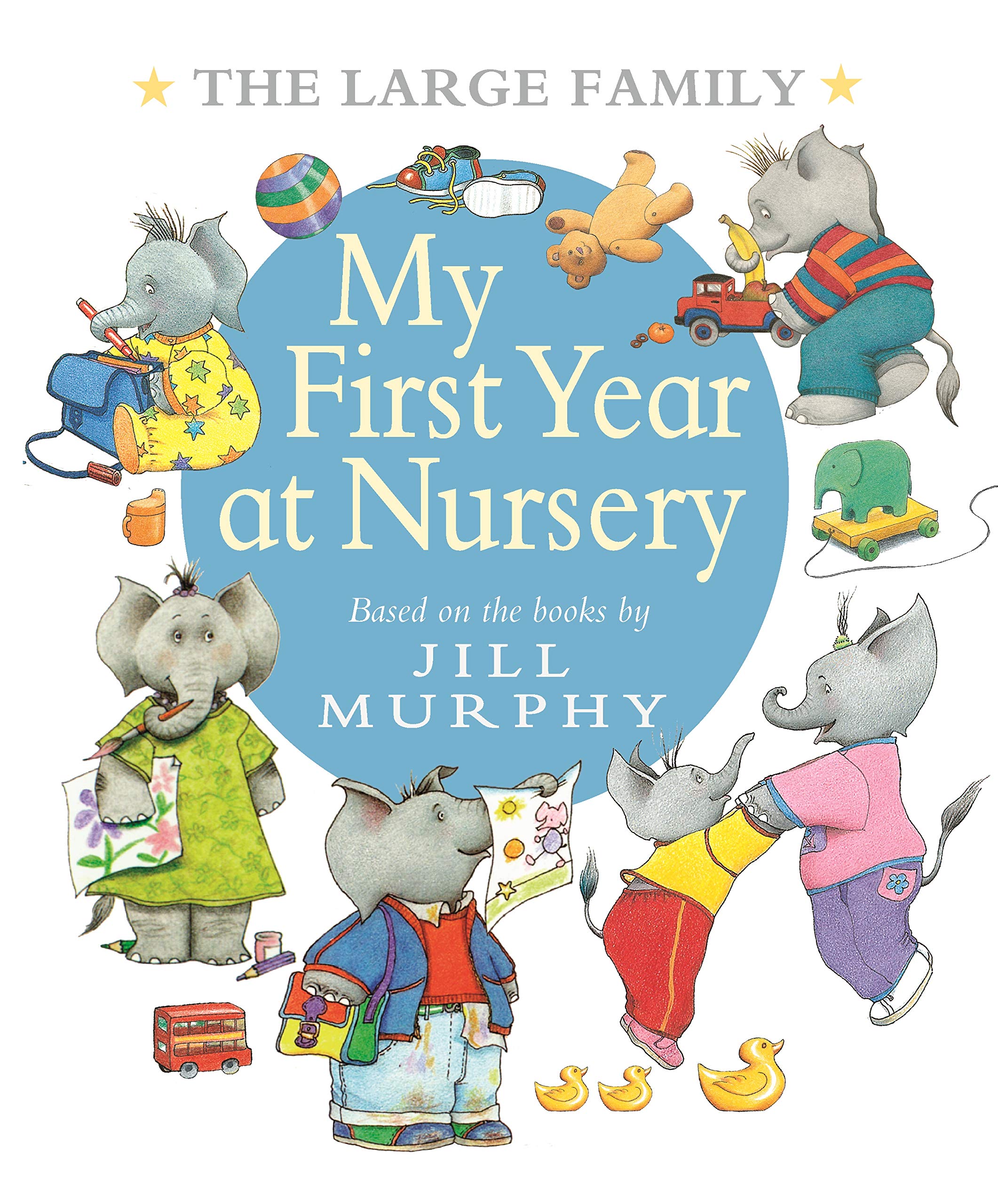 The Large Family: My First Year at Nursery book
