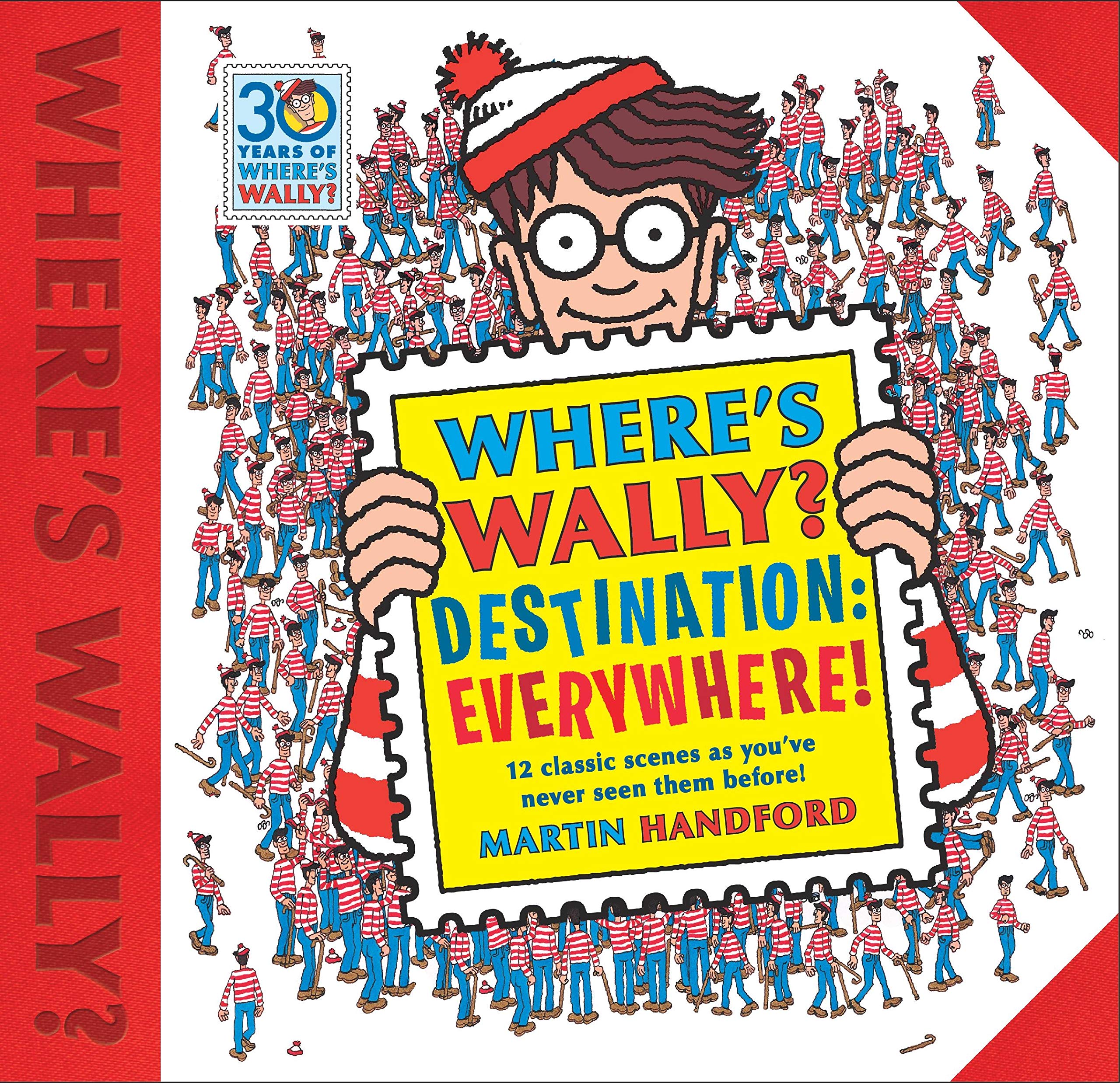 Where's Wally? Destination: Everywhere!: 12 classic scenes as you’ve never seen them before! Non-fiction
