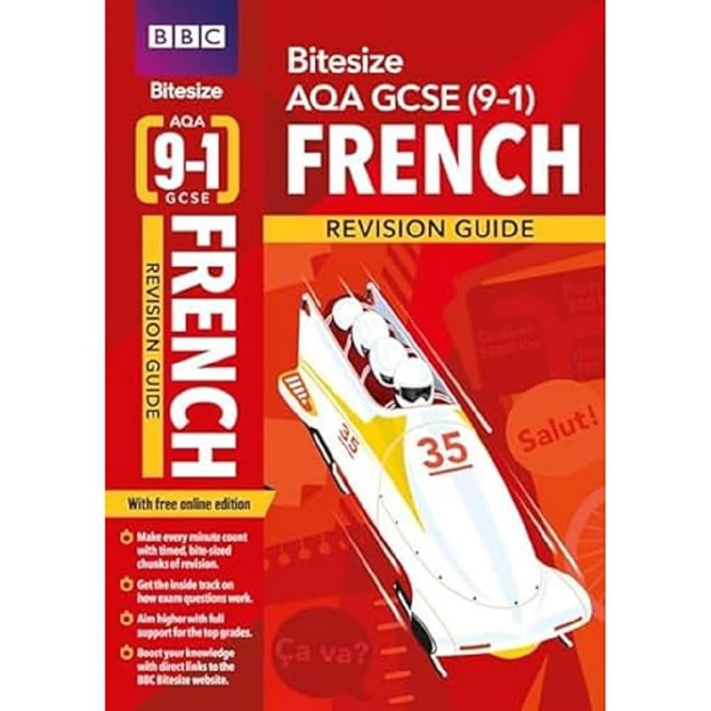 BBC Bitesize AQA GCSE French Revision Guide incl. online edition - for 2025 exams book