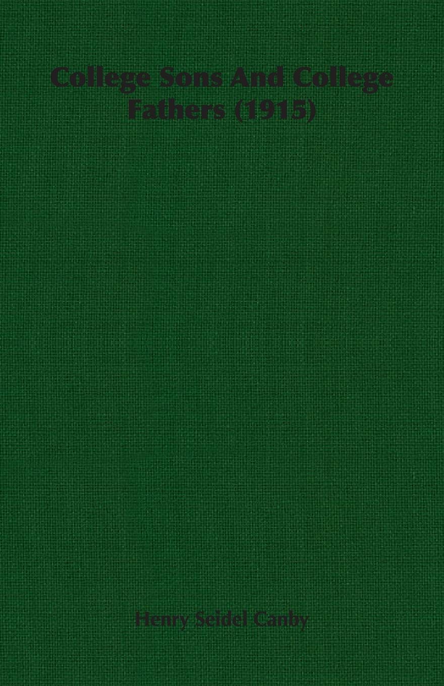 College Sons and College Fathers Contemporary literature