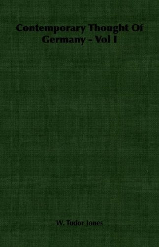Contemporary Thought of Germany Philosophy