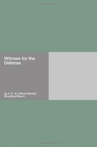 Witness for the Defense Books