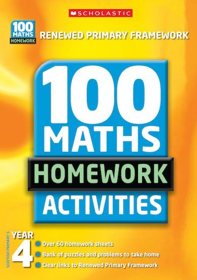 Product Image: Year Four (100 Maths Homework Activities New Edition)