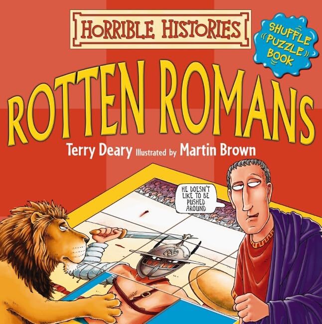 Horrible Histories: Rotten Romans: Shuffle Puzzle Book book