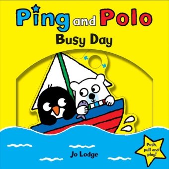 Busy Day: Push, Pull and Play! (Ping and Polo Board Books) Novels & Short Stories