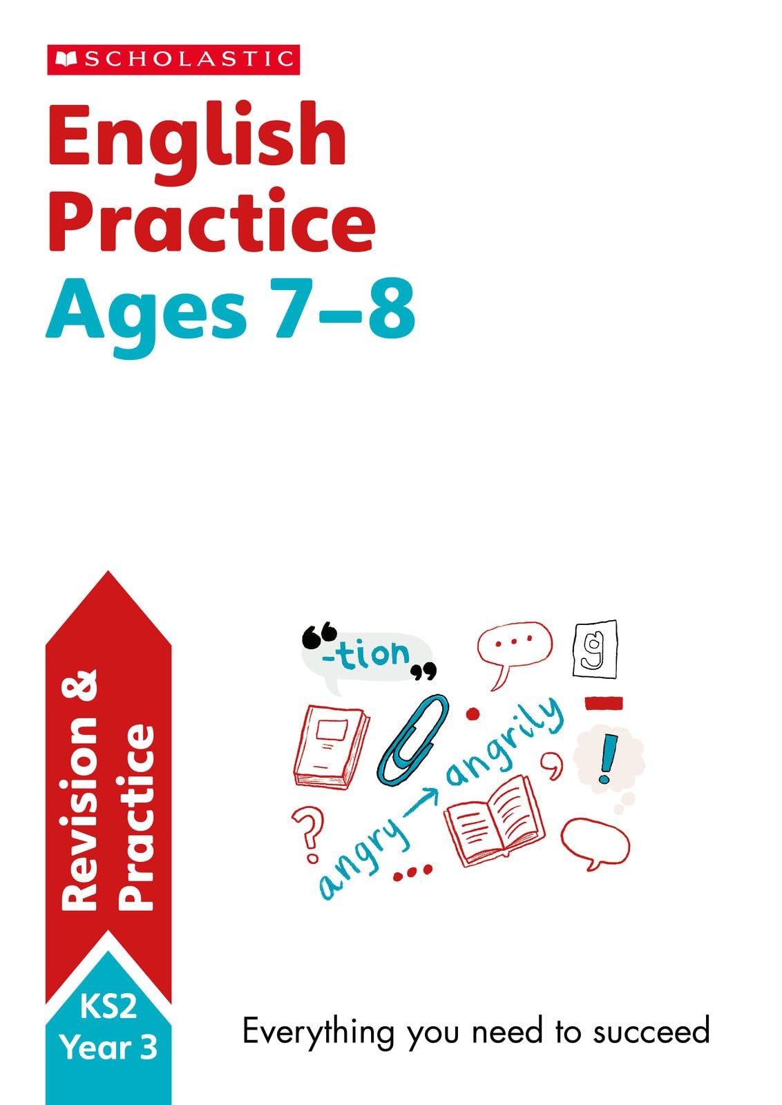 English practice book for ages 7-8 (Year 3). Perfect for Home Learning. (100 Practice Activities) Professional & Reference Books