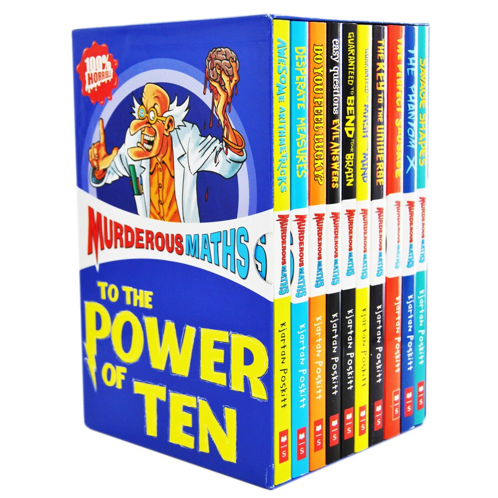 Murderous Math X 10 Books Slip book