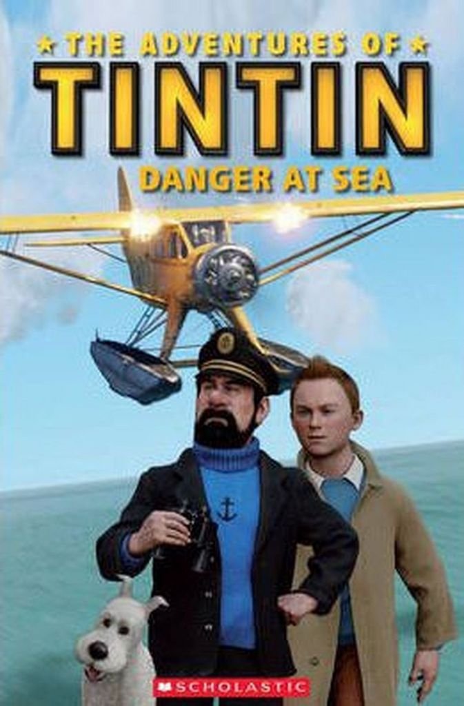 The Adventures of Tintin: Danger at Sea (Popcorn Readers) Foreign Languages ​​& Dictionaries