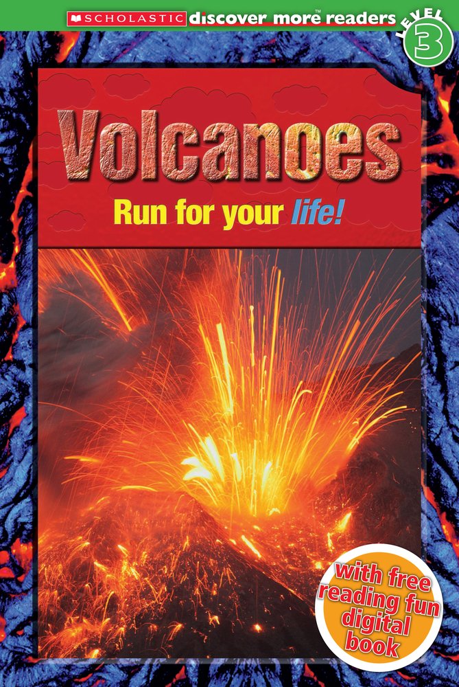 Scholastic Discover More Readers Level 3: Volcanoes Tiptoi & Games