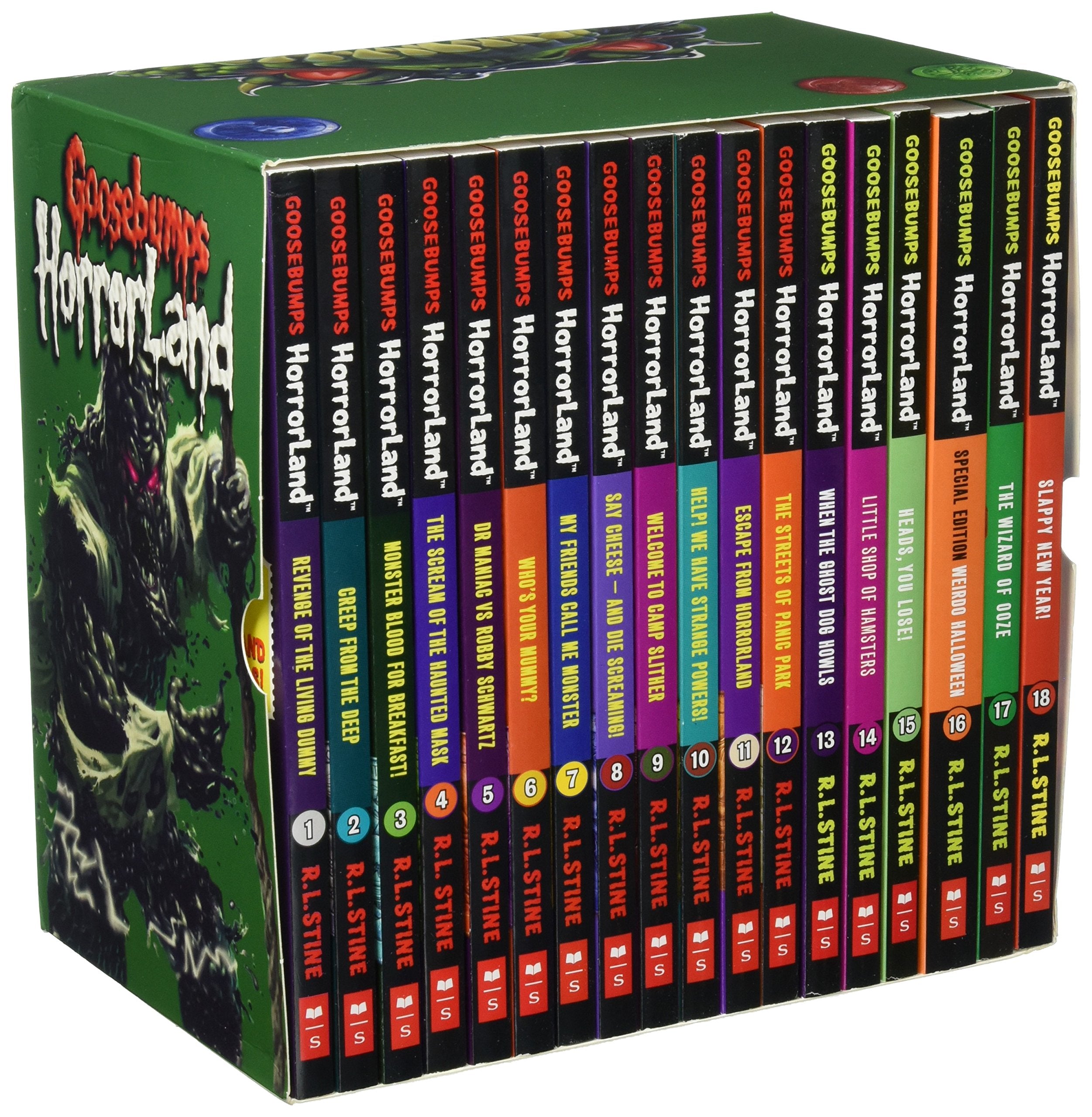 GOOSEBUMPS HORROR LAND SET 18 BOOKS Books