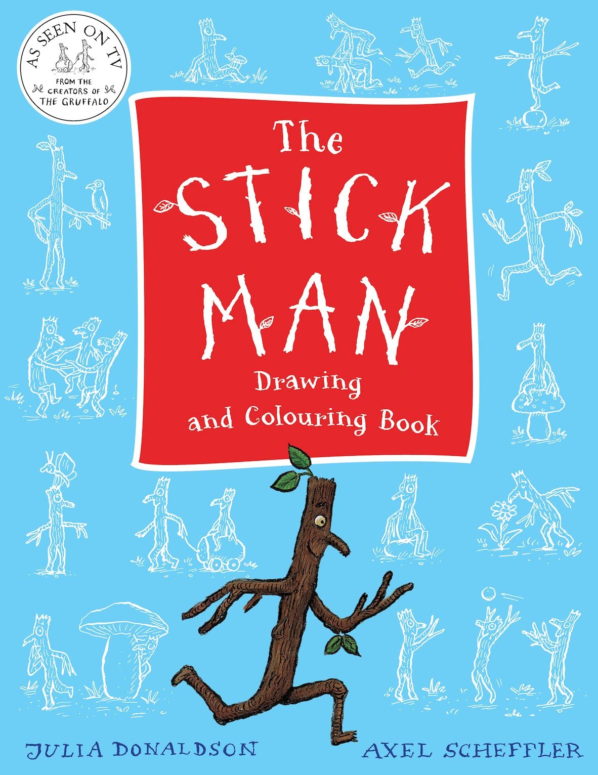 The Stick Man Drawing and Colouring Book book