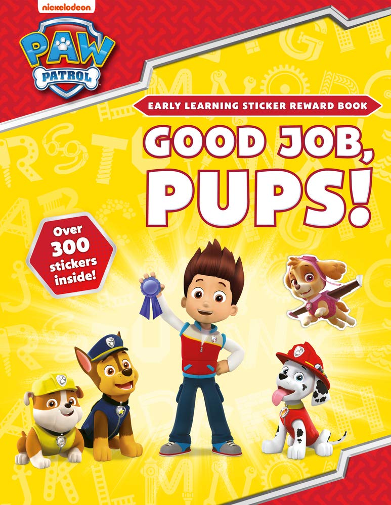 Good Job, Pups! Sticker Reward Book (Paw Patrol) Mathematics