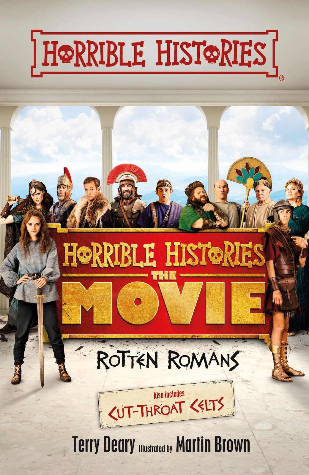 Deary, T: Rotten Romans and Cut-throat Celts Manga