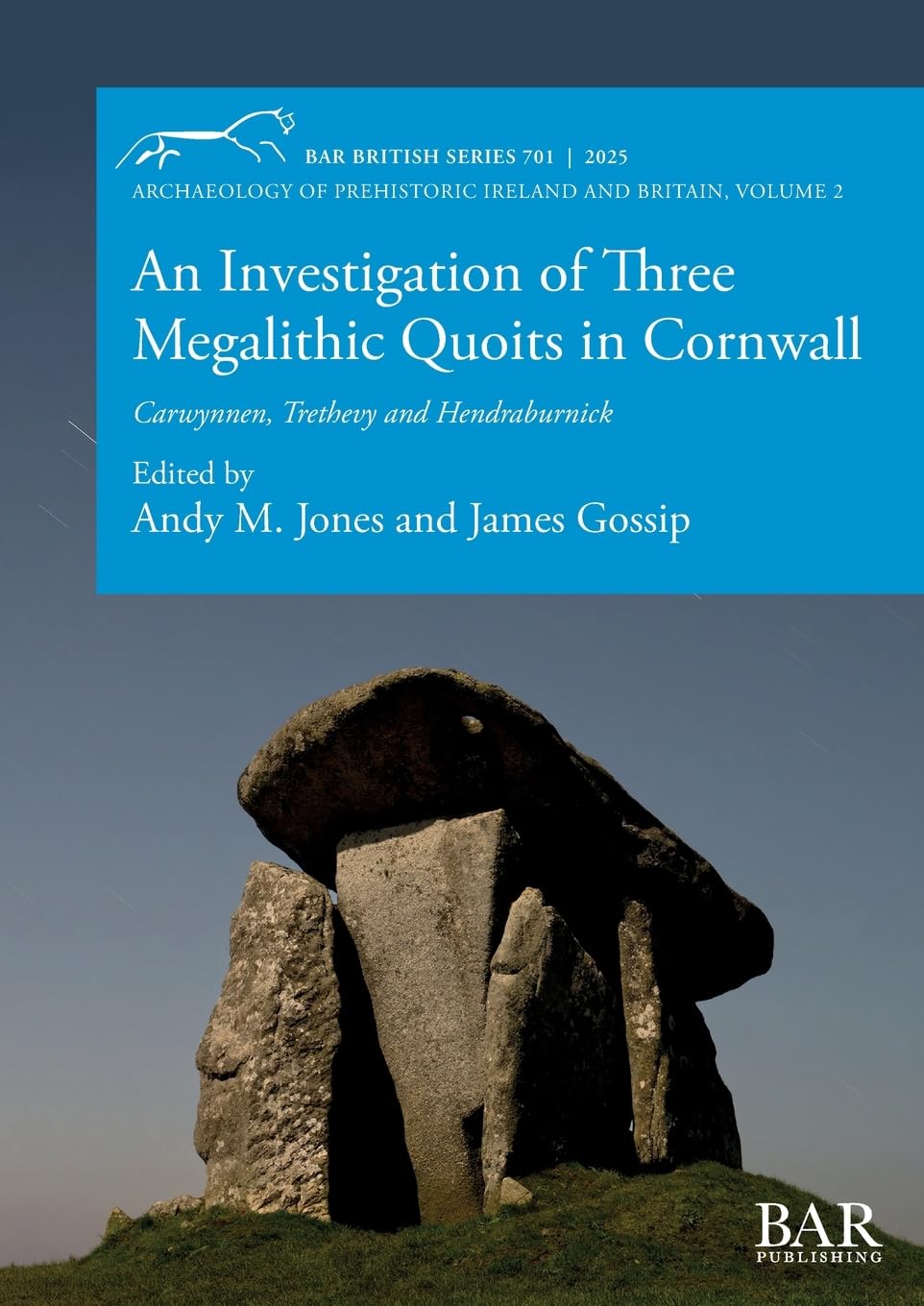An Investigation of Three Megalithic Quoits in Cornwall Law