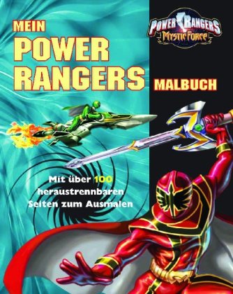 Mein Power Rangers Malbuch Tiptoi & Games