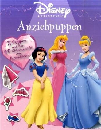 L Disney Anziehpuppen Prinzinnen Blau: Mit 3 Disney Prinzessinnen zum Anziehen. Über 40 Kleidungsstücke zum Herausdrücken Tiptoi & Games