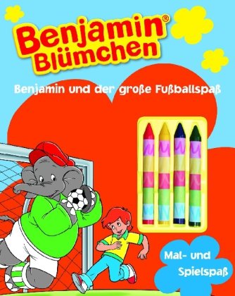 Benjamin Blümchen und der große Fußballspaß: Mal- und Spielspass Books