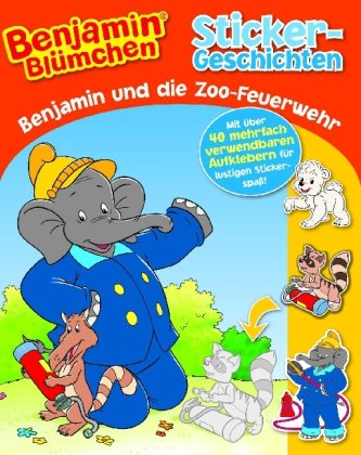Benjamin und die Zoo-Feuerwehr: Sticker-Geschichten Children's books