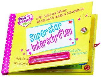 Best Friends Club: Superstar (Gelb): Für Infos über Dich und Deine Freunde. Welcher Freundschafts-Typ bist Du? Deute Deine Handschrift! Children's books