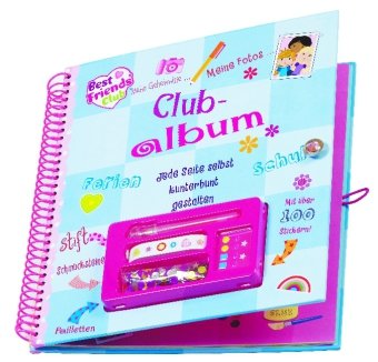 Best Friends Club: Clubalbum (Blau): Jede Seite selbst kunterbunt gestalten Children's books