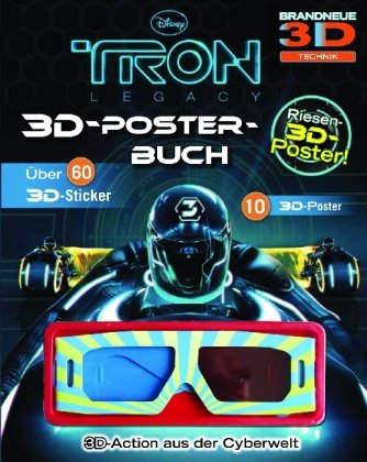 Disney: Tron Posterbuch: m. 3 D-Brille Children's books