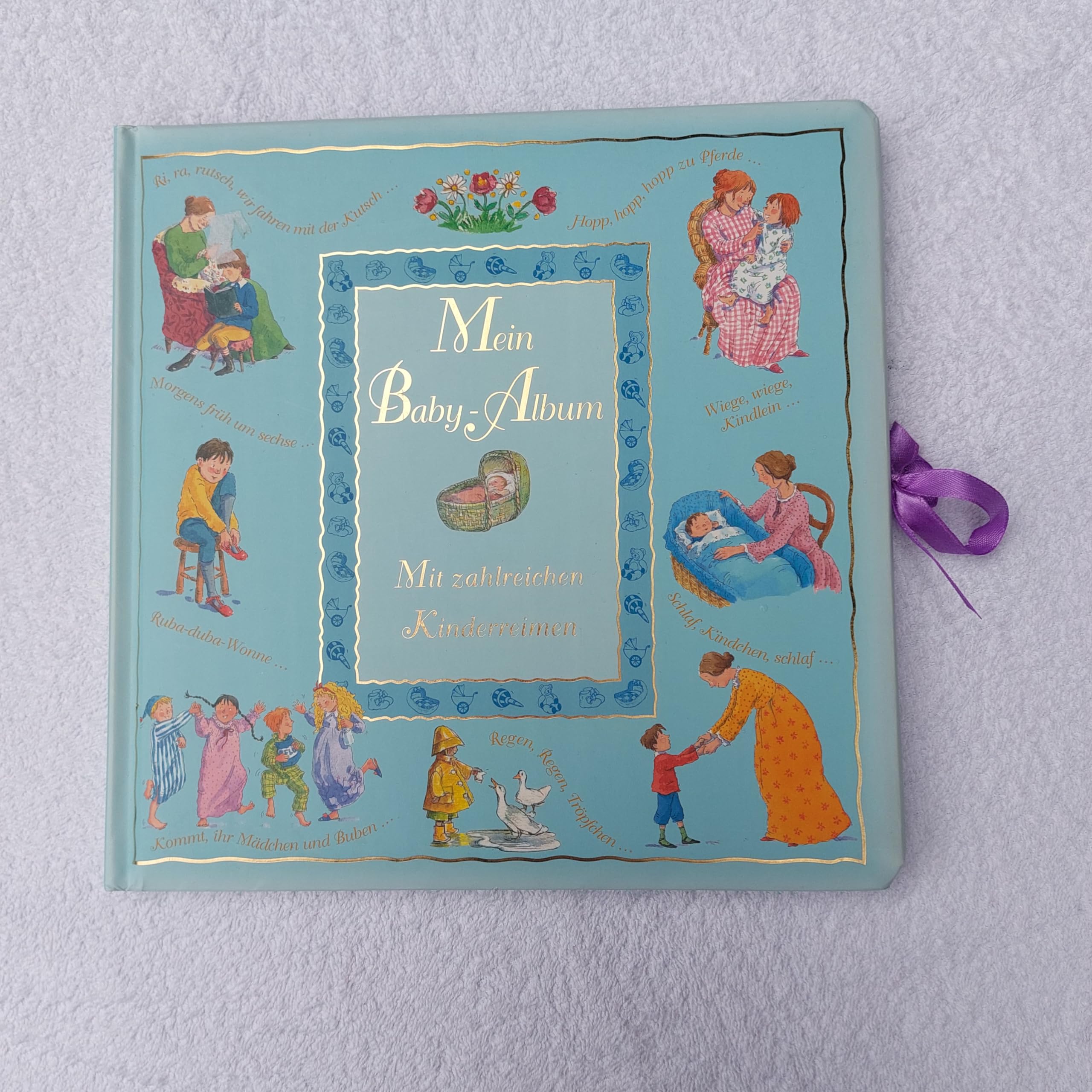 Mein Baby-Album (Blau): Mit zahlreichen Kinderreimen Living & Furnishing