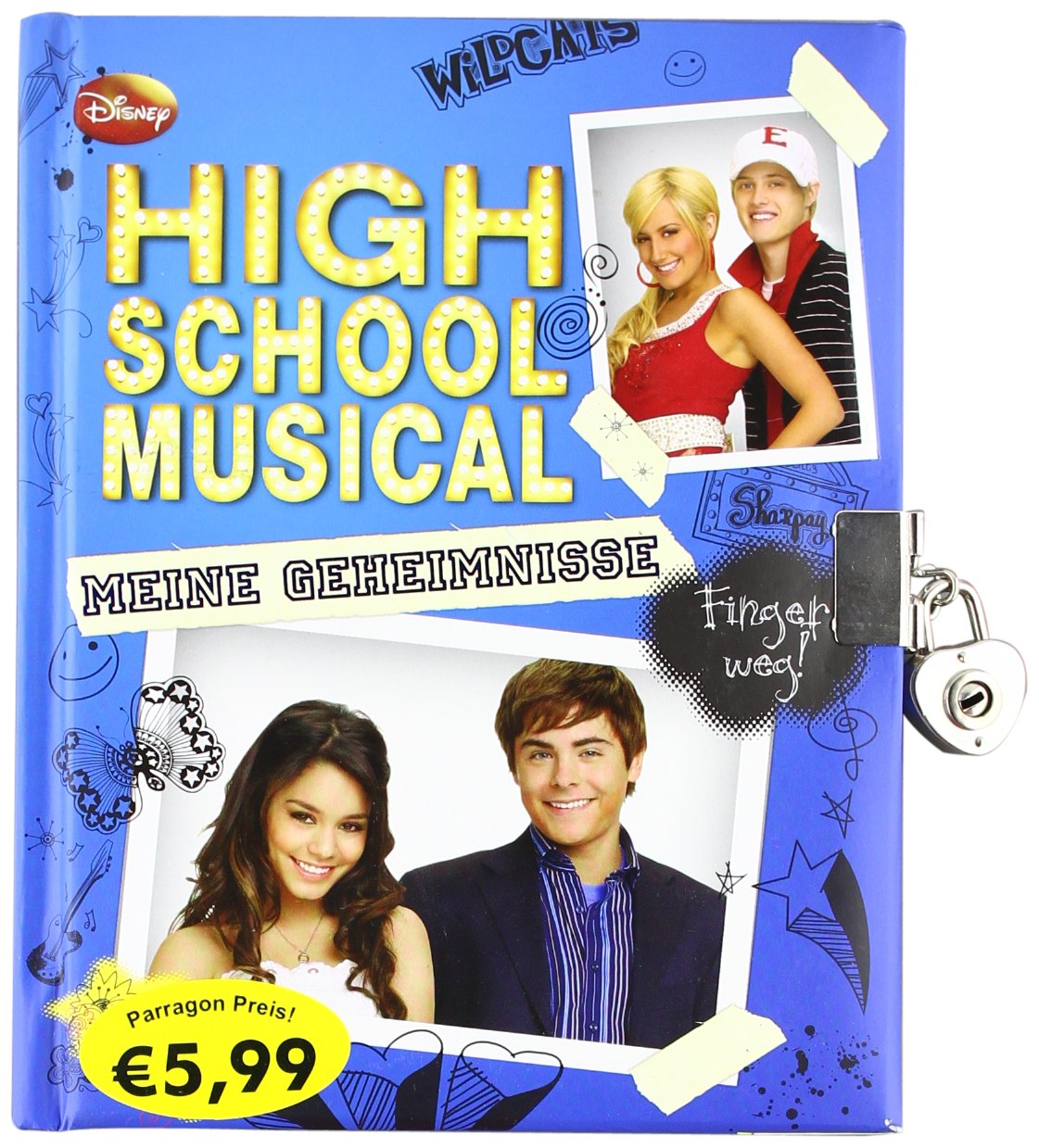 High School Musical: Meine Geheimnisse, Tagebuch: Mit Schloss und Schlüssel Children's books