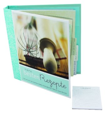 Meine besten Rezepte: Sammeltaschen für lose Rezeptblätter. Einkaufszettel. Platz für eigene Rezepte Cooking & Enjoying