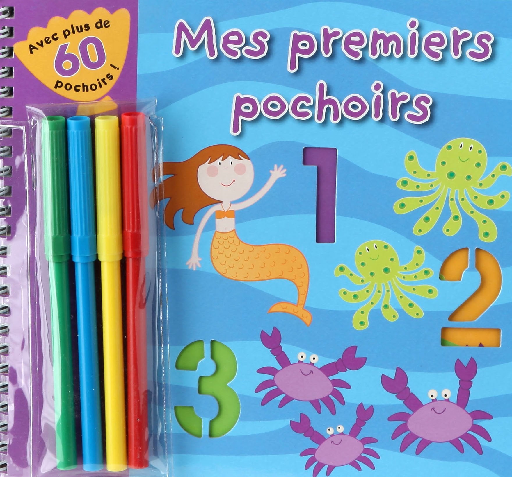 Mes premiers pochoirs 1 2 3 Books