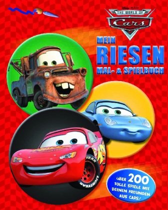 Disney: Riesenmalspaß Cars: Über 200 tolle Spiele mit Deinen Freunden aus 'Cars'! Tiptoi & Games