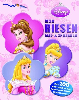Disney: Riesenmalspaß Prinzessinnen Children's books