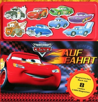 The World of Cars - Auf Fahrt, m. 8 Bild-Magneten Books