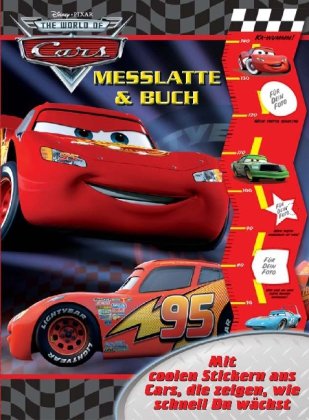 Disney: Messlatte Cars: Mit coolen Stickern aus Cars, die zeigen, wie schnell Du wächst Children's books