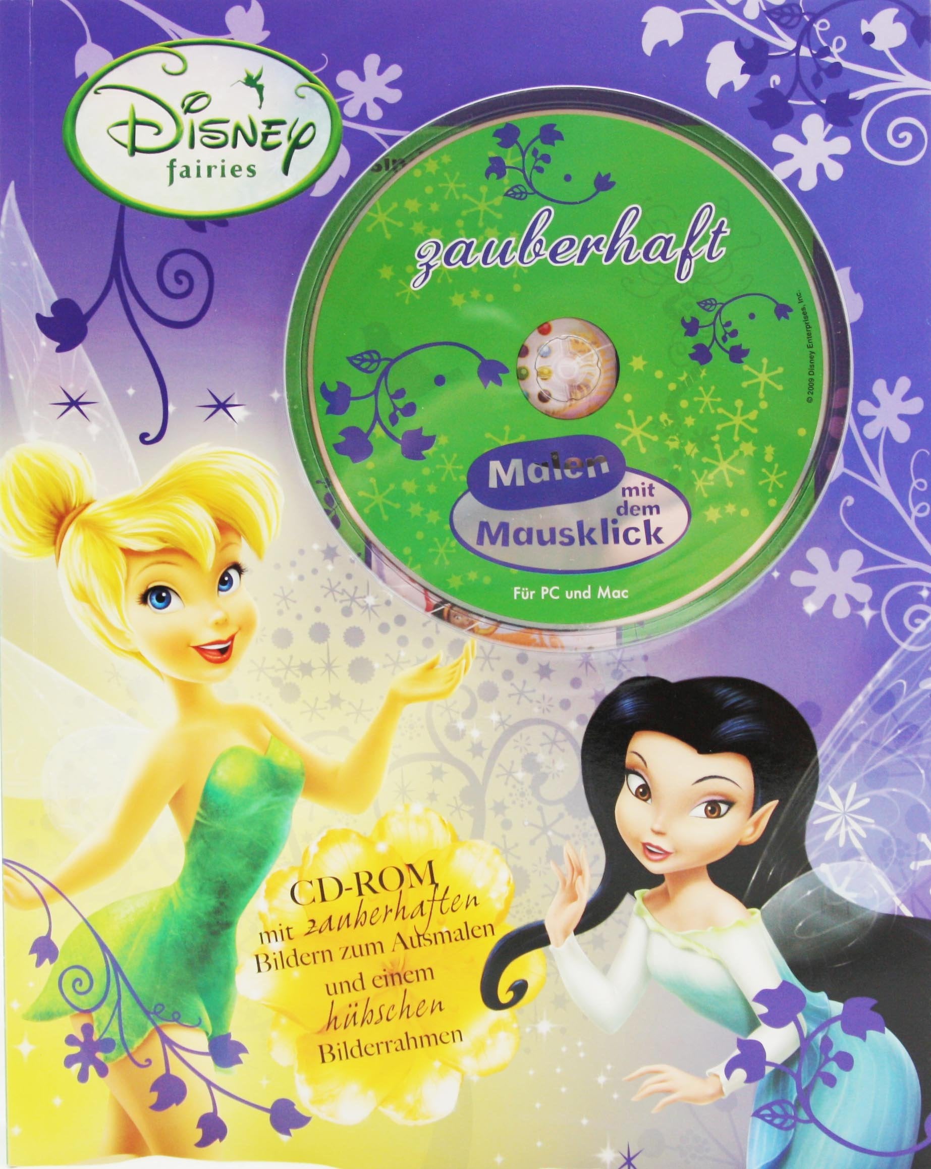 Disney: Malen mit CD ROM : Fairies Children's books