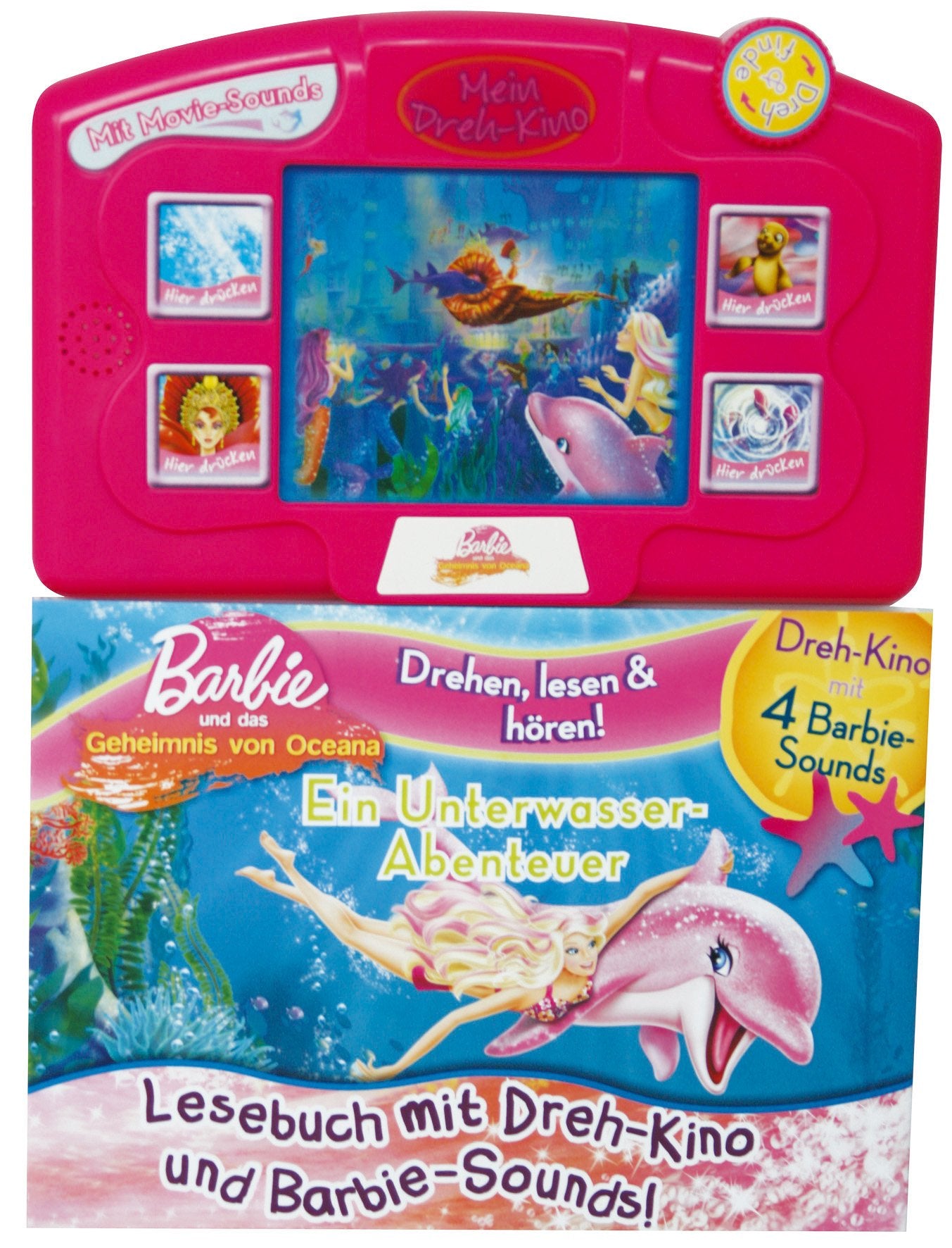 Barbie: Dreh-Kino Oceana: Drehen, lesen und hören! Ein Unterwasser Abenteuer. Lesebuch mit Dreh-Kino und Barbie-Sounds! Children's books