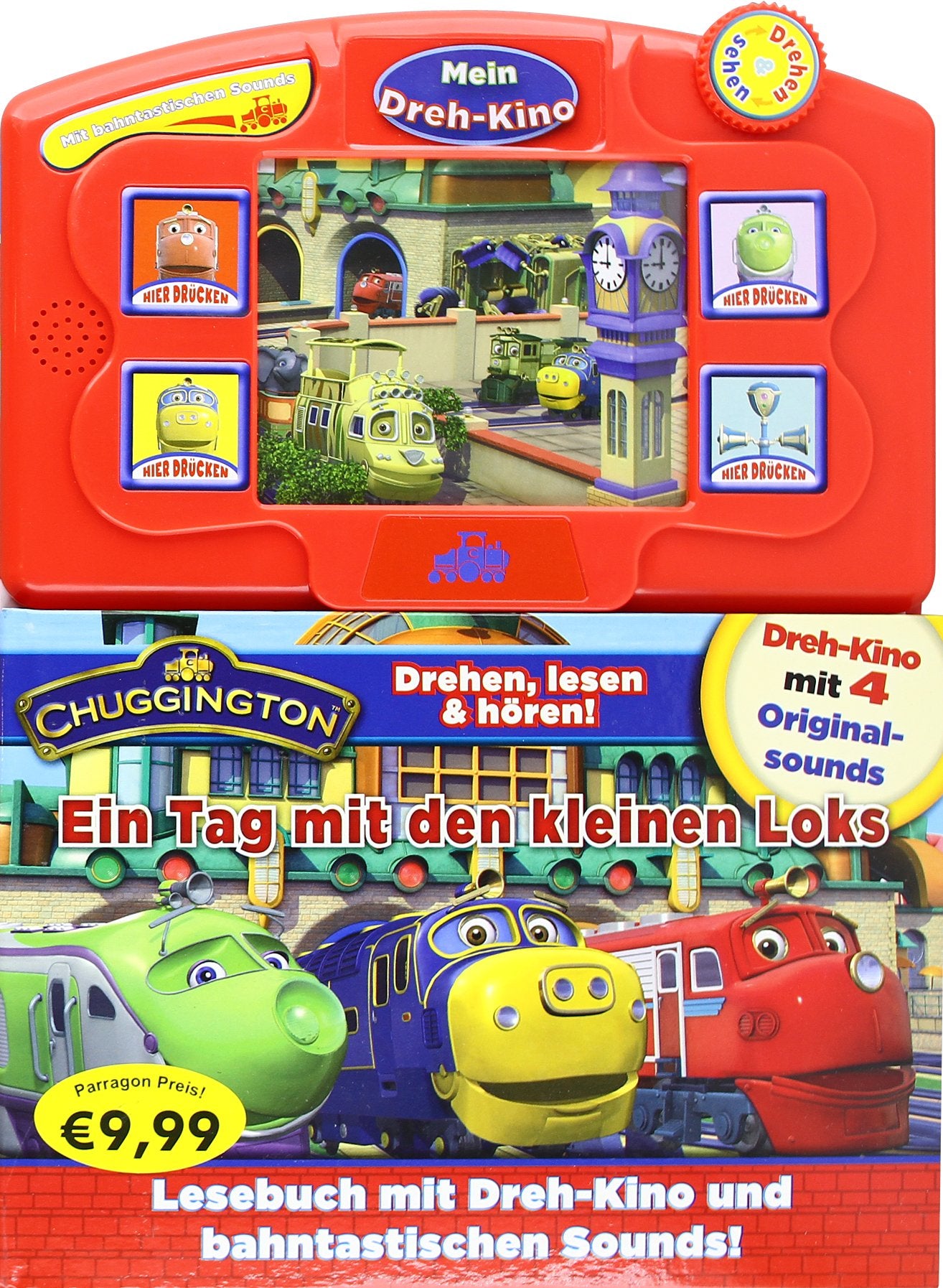 Chuggington Dreh-Kino: Mein Tag mit den kleinen Loks: Drehen, lesen und hören! book