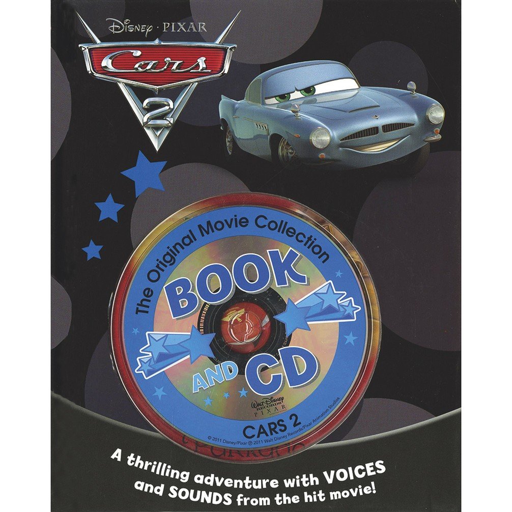 Disney Cars 2 Storybook with CD Novels & Short Stories