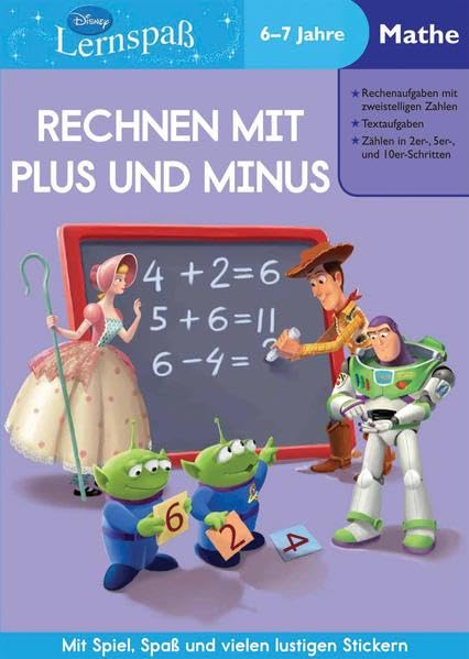 Disney: Lernspaß Toy Story Rechnen mit Plus & Minus (6-7 Jahre) Non-fiction
