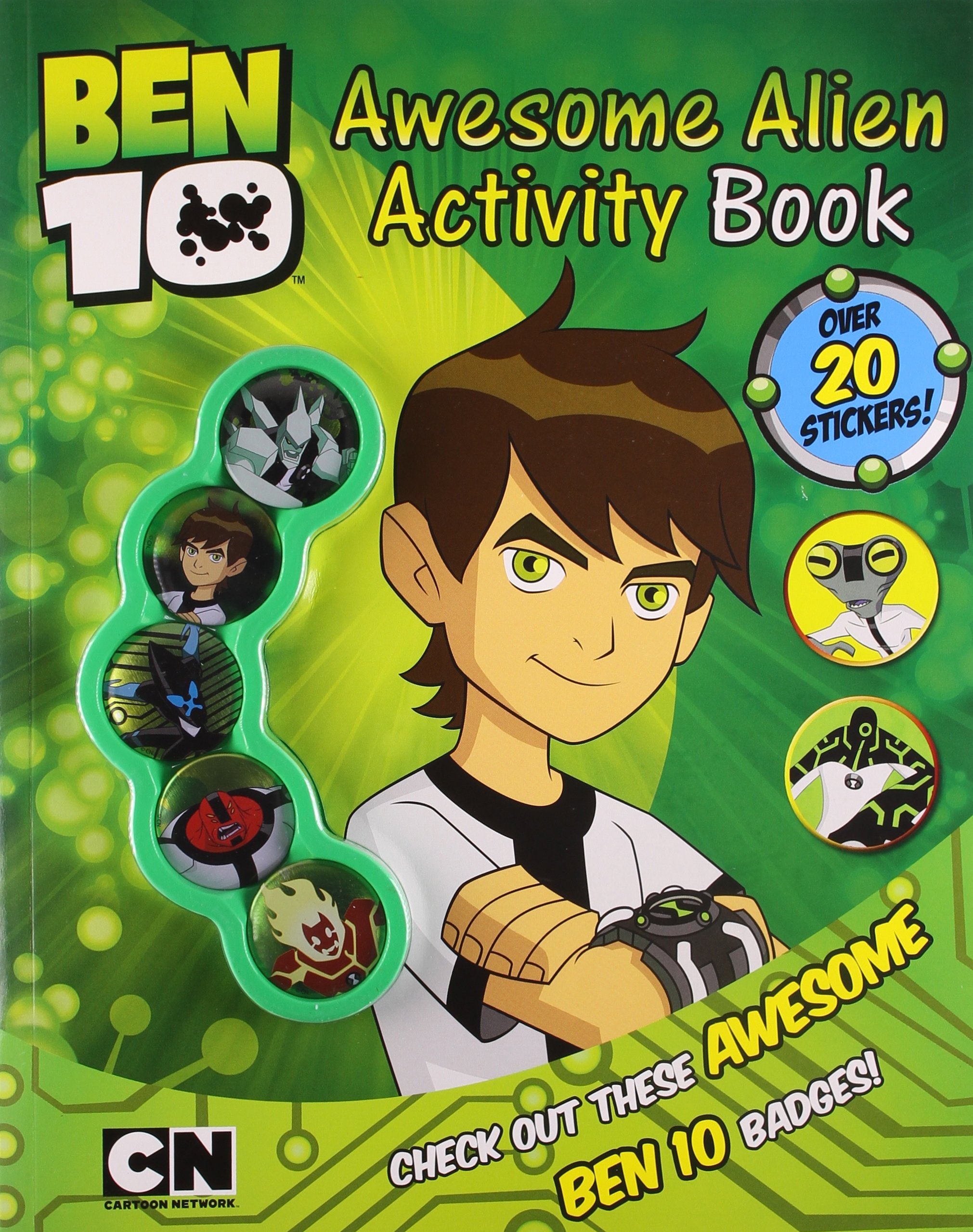 Ben 10 Awesome Alien Activity Book Novels & Short Stories