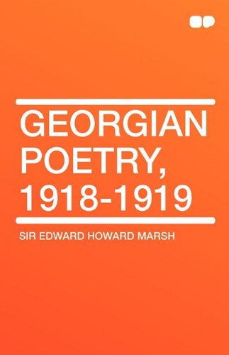 Georgian Poetry, 1918-1919 Drama