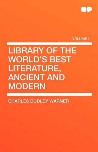 Library of the World's Best Literature, Ancient and Modern Politics & History