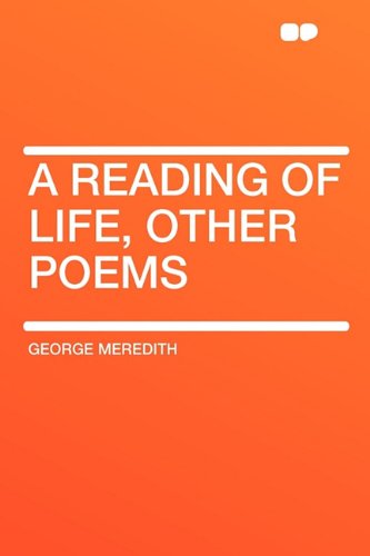 A Reading of Life, Other Poems Contemporary literature