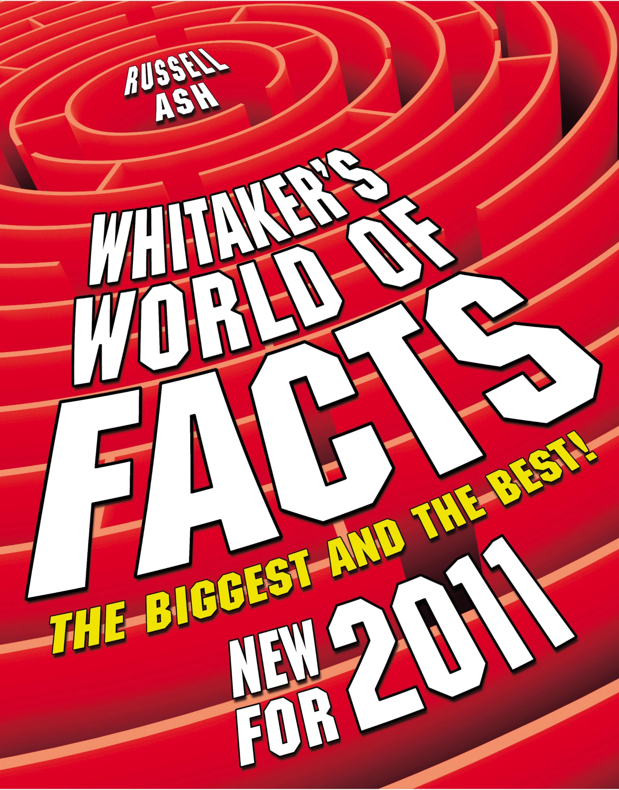 Whitaker's World of Facts 2011 book