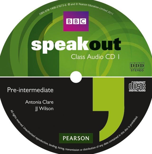 Speakout Pre-Intermediate Class CD (x3) Foreign Languages ​​& Dictionaries