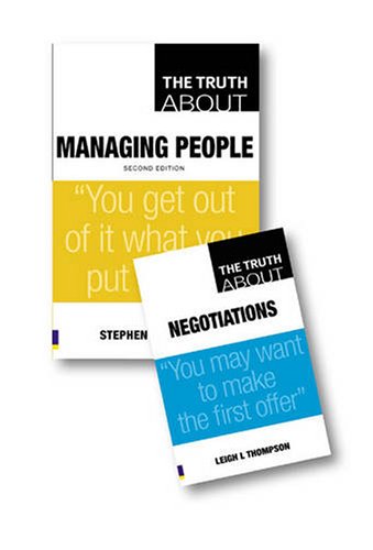 Valuepack:The Truth About Managing People/The Truth About Negotiations Business, Finance & Career