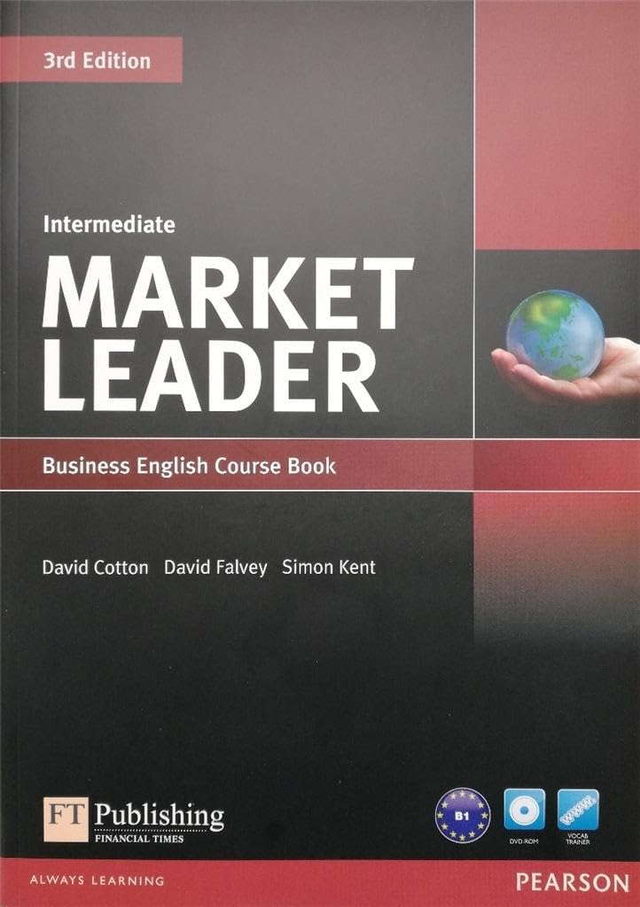 Product Image: Market Leader 3rd Edition Intermediate Coursebook & DVD-Rom Pack