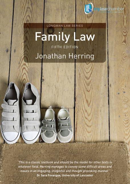 Family Law (Longman Law Series) Law