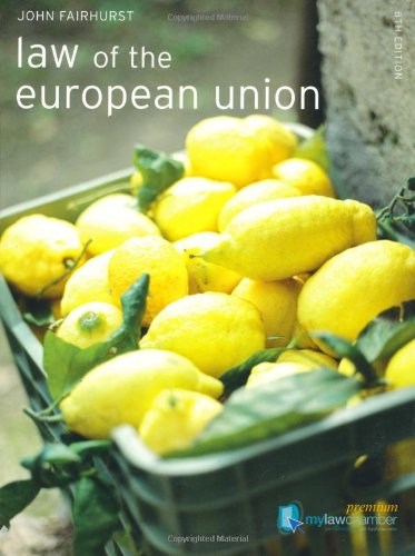 Law of the European Union mylawchamber (Foundation Studies in Law Series) Law