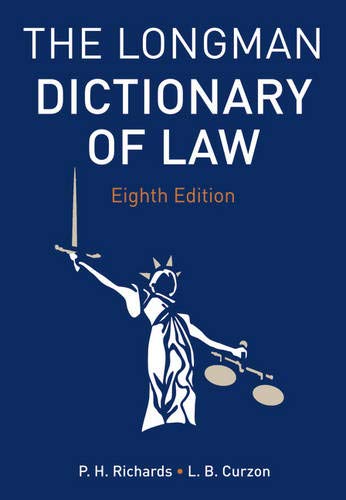 Longman Dictionary of Law Law