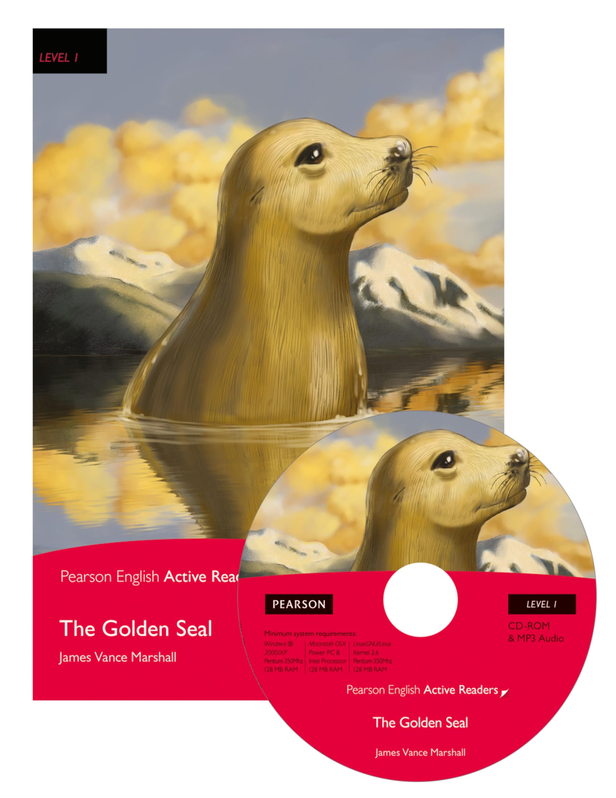 L1:Golden Seal Bk & M-ROM Pack: Text in English. Niveau A1 (Pearson English Active Readers) Foreign Languages ​​& Dictionaries
